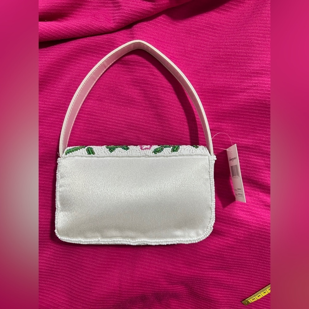 Colorful Embroidered Tote Bag Handmade details - Picture 5 of 8